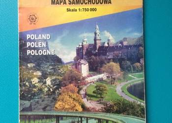 ( 3380 ) Polska Mapa Samochodowa