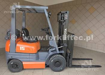 Wózek Widłowy TOYOTA 6FG15 , Wózki Widłowe TOYOTA 6FGF15 Przesuw , Linde
