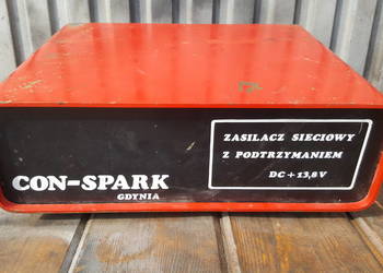Zasilacz sieciowy z podtrzymaniem Con Spark DC+13,8V