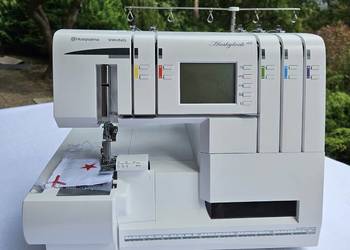 Husqvarna Viking Huskylock s25 | Coverlock, Overlock, Cover, Stan IDEALNY