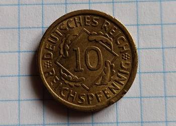 10 REICHSPFENNIG 1935 ROK ( A ) - REPUBLIKA WEIMARSKA
