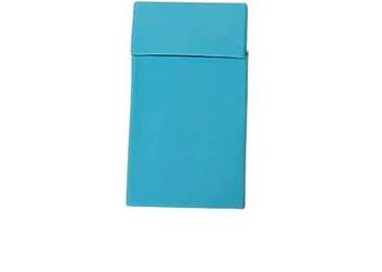 Etui na Papierosy SLIM Silikonowe Osłonka na Paczkę Pokrowiec- Błękitne