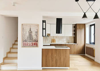 wieżo wykończony apartament na Mokotowie- jak dom