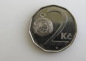 Moneta 2 Kc Korony 2007 ( Republika Czeska)