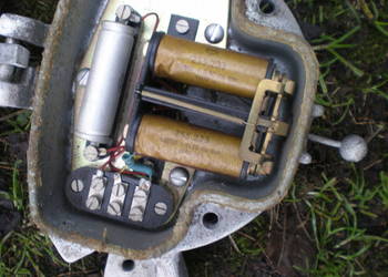 Zabytkowa puszka aluminiowa,dzwonek retro Kirk