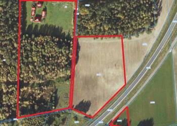 Działki / ranczo / gospodarstwo / dom 6,4 ha + las + staw + zabudowania