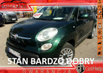 Fiat 500L L 1.4 Turbo Lounge, Klimatronic 2-stref, 2 kpl. kół, Kamera, PDC
