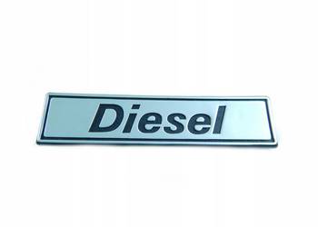 EMBLEMAT NAPIS DIESEL FIAT 127 ORYGINAŁ ASO