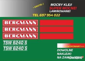 naklejki bergmann tsw 6240s i inne