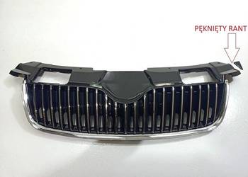 Skoda Fabia II 2007-2010 ATRAPA GRILL CHROM PRZÓD