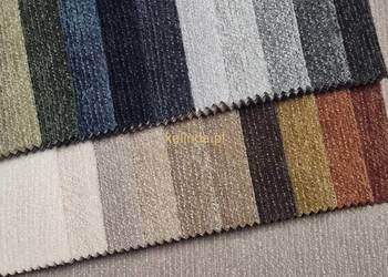 Tkanina tapicerska TOSCA - elegancki szenil 20 kolorów 40 000 Martindal