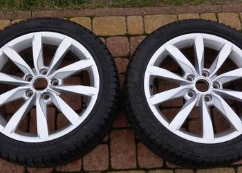 VW Golf Felgi Koła Opony 5GO601025K Pirelli 205/50R17