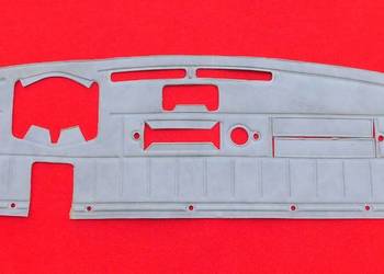 Nowa Tapicerka mata wykładzina deski rozdzielczej Fiat 126p 126 Silver