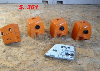 Stihl 361 części pokrywa osłona prowadnicy boczek