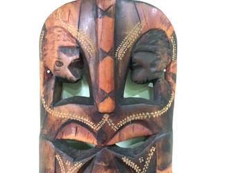 Maska etniczna plemienna Afryka Azja Bali Indonezja Meksyk Peru