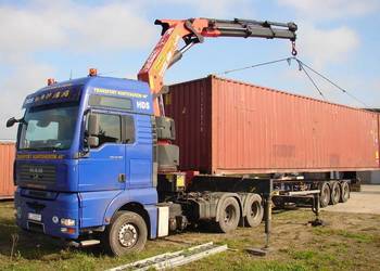 Kontener Morski 40 Plus Transport Rozładunek