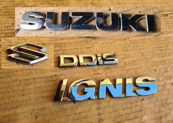 Suzuki Ignis MH Emblematy Znaczki Tylnej Klapy Bagażnika die
