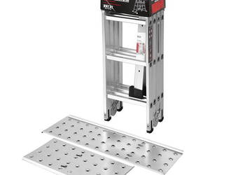 DRABINA Z PLATFORMĄ 4x3 346cm KD4070