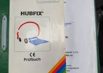 MBB HUBFIX 1000K książka dozór ważne UDT