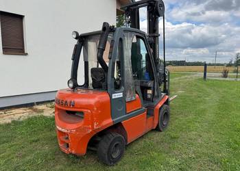 Wózek widłowy Nissan fd02a25q udziw. 2500T wys. pod.  6,30