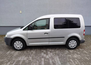 Volkswagen Caddy zarejestrowany 5 osobwy sprawny III (2004-)