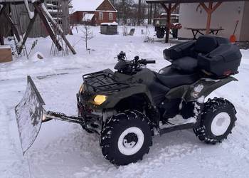 Suzuki Kingquad pług 4x4