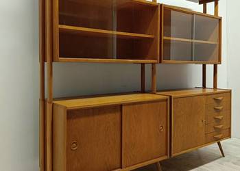 regał modułowy Frantisek Jirak meblościanka vintage design Czechosłowacja