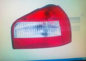 LAMPA TYLNA LE DO: AUDI A3 08/00-05/03 Z OPRAWKĄ