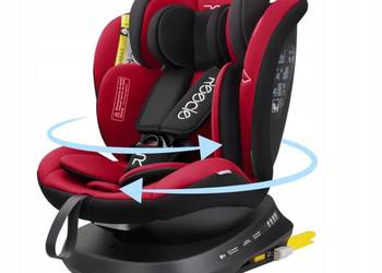 Fotelik dziecięcy obrotowy 360° reecle ISOFIX 40-150 cm (0-36 kg) do 12 lat
