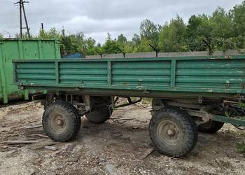 Przyczepa rolnicza Autosan D-732 wywrotka zarejestrowana maszyny rolnicze