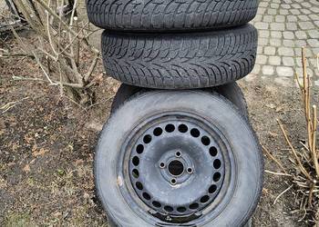 Sprzedam koła - opony zimowe na felgach stalowych 185 65R 15