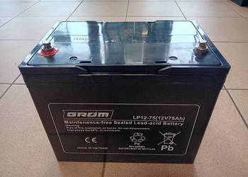 Akumulator żelowy GROM 12V 75Ah LP12-75 Specpart Szczecin