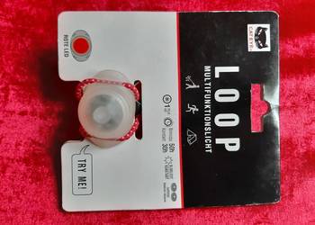 Lampka Cat Eye Rote Led loop rower bieganie sport motor lamp