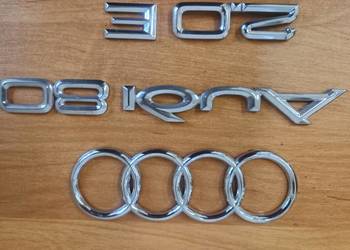 Audi 80 B3 emblematy