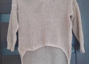 bluzka złota ażurowa SM sieć