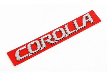 TOYOTA Corolla Verso Chromowany emblemat logo tyl 75442-02060 OE