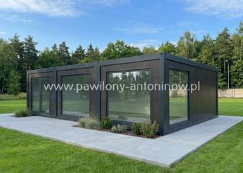 NOWY PAWILON HANDLOWY 54m KONTENER BIUROWY GASTRONOMICZNY KOSMETYCZNY SKLEP