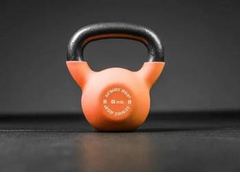 Fitness Kettlebell neoprenowe kolorowe Xenios USA wersja 2.0 6kg