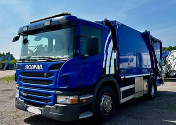 SCANIA P 230 śmieciarka 14 m3 NTM 2 k