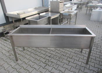 SOLIDNY ZLEW BASEN  2 KOMOROWY    200/60/85