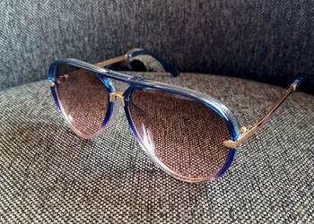 Piękne męskie okulary lub unisex nowość 2026 owalne luksusowe