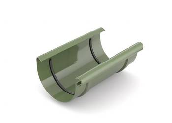 Bryza PVC Złączka rynny 125 mm zielony