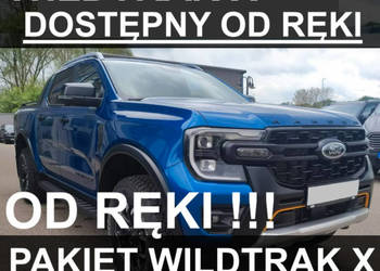 Ford Ranger Wildtrak X 205KM 4x4 Roleta elektr. Kamera 360 Pakiet X Hak 27…