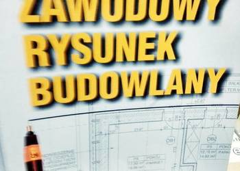 Zawodowy rysunek budowlany Maj antykwariat naukowy unikatowe