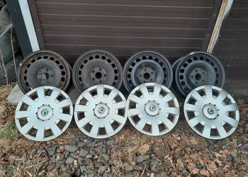 Felgi kołpaki 16 cali 5x112 7J Et 45 Skoda Vw Audi
