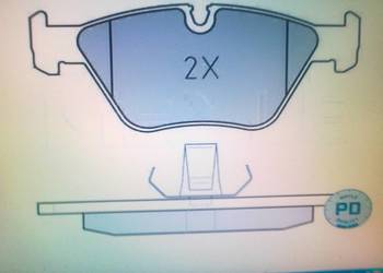KLOCKI HAMULCOWE BMW E39  5 seria 95/2003 2,0+D+2,3+2,5TD