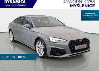 Audi A5 Sportback VAT 23% S-line 40TFSI mHEV 204KM S-tronic 2020 r., salon…