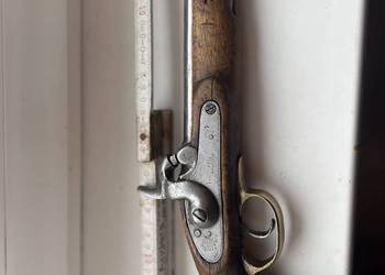 Angielski wojskowy pistolet kapiszonowy