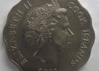 COOK ISLANDS-1 DOLLAR-2003 r (WIELOKĄT)