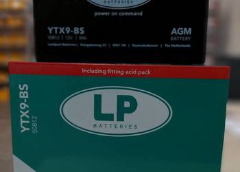 Akumulator 8Ah 110 A Motocyklowy Landport YTX9-BS